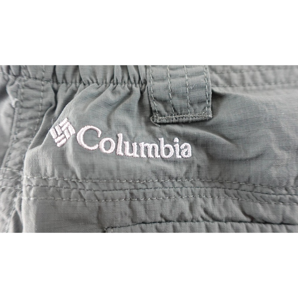 Columbia Men's Size 38 Cargo Shorts Olive Green Sun Protection - Picture 3 of 10
